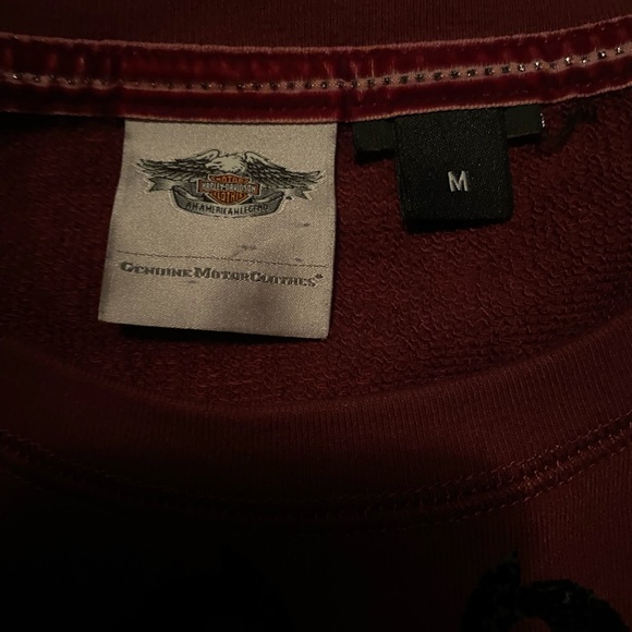 harley davidison men women sweater , can fit a M/L - Picture 3 of 5